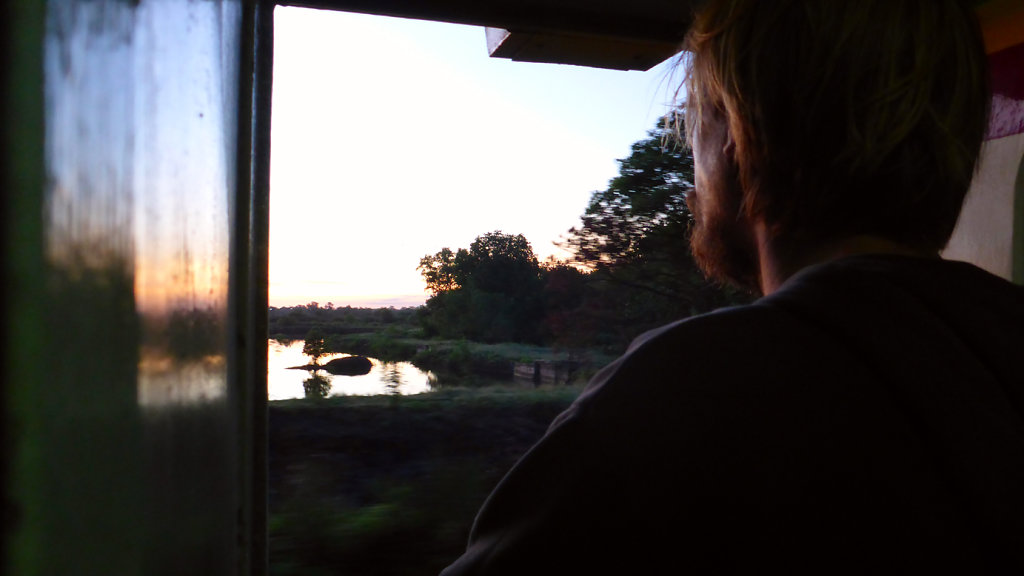 Mark, smoking & watching the sunrise
